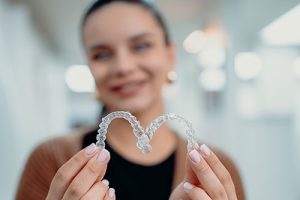 straighten your teeth with invisalign
